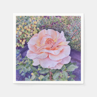 Peace Rose スタンダードカクテルナプキン