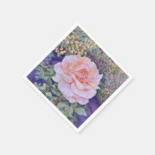 Peace Rose スタンダードカクテルナプキン (角)