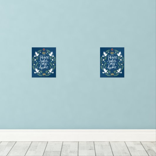 Peace Rules my Home (ウッドフロア)