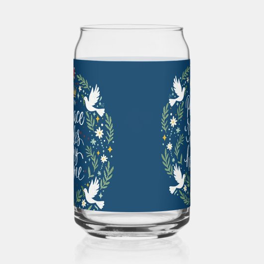 Peace Rules My Home ガラス缶 (右)