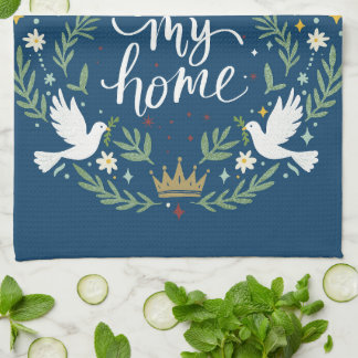 Peace Rules My Home キッチンタオル