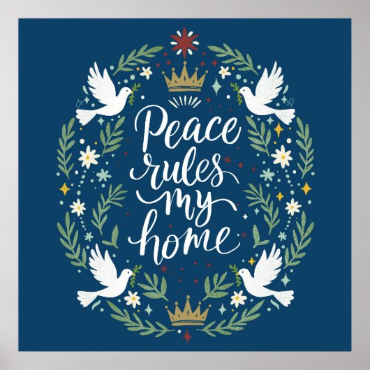 Peace Rules my Home ポスター (正面)