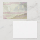 "Peace Sand":オリジナル抽象芸術ノートカード ノートカード (正面/裏面)