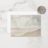 "Peace Sand":オリジナル抽象芸術ノートカード ノートカード (正面/裏面インサイチュ)