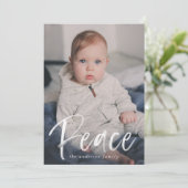 Peace Scriptモダン Ice Blue 3写真 シーズンカード (スタンド正面)