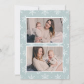 Peace Scriptモダン Ice Blue 3写真 シーズンカード (裏面)