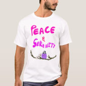 Peace & Serenity Art Tシャツ (正面)