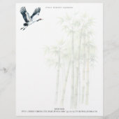 Peace, Serenity, Harmony Personalized Letter Paper レターヘッド (正面)