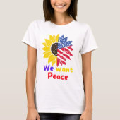 Peace Shirt、Boho Shirts For Women Tシャツ (正面)
