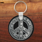 Peace Signキーチェーン キーホルダー (正面)