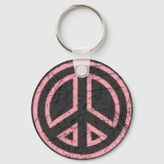 Peace Signキーチェーン キーホルダー (正面)