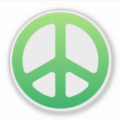 Peace Signステッカー シール (正面)