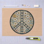 Peace Signデイジー 薄葉紙 (クラフト)