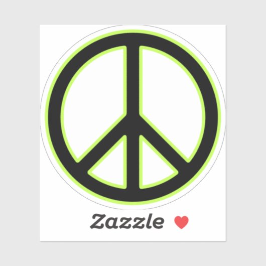 Peace Sign  シール (シート)