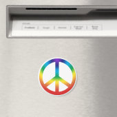 [Peace Sign]ボタン；チャクラの色 マグネット (インサイチュ (食洗機))