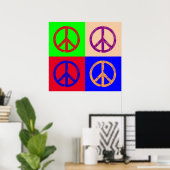 Peace Sign ポスター (ホームオフィス)