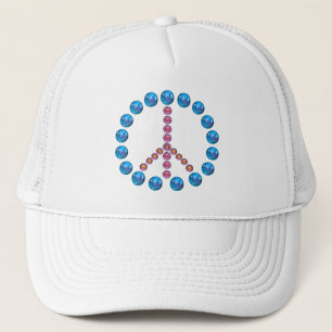 Peace Sign Artwork Hat キャップ