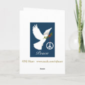 Peace Sign Card シーズンカード (裏面)