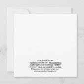 Peace Sign Collageカード (裏面)