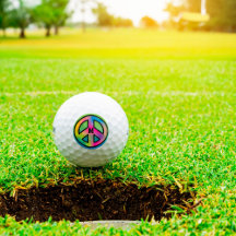 Peace Sign Custom Initial