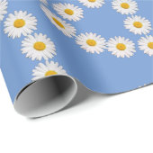 peace sign daisies daisy boho ラッピングペーパー (ロールコーナー)