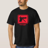 Peace sign Enough End Gun Violence Tシャツ (正面)