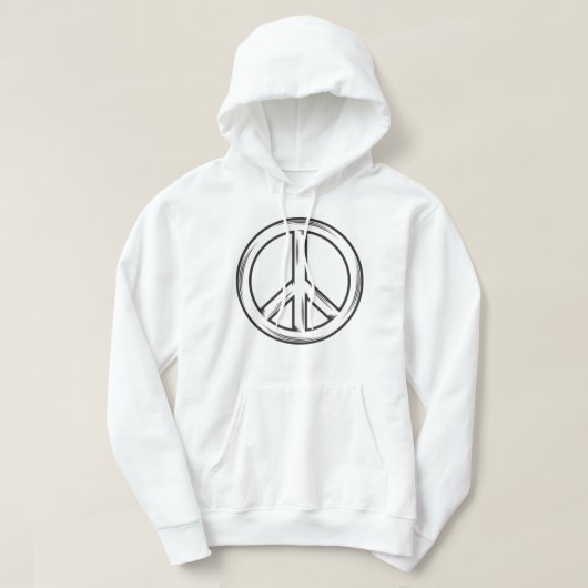 Peace Sign Fingers TシャツPeace Sign Hand Shirt パーカ (デザイン正面)