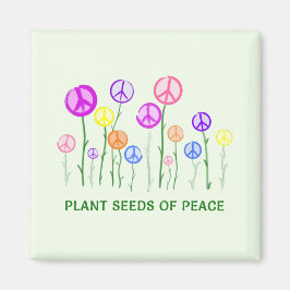Peace Sign Flowers Magnet マグネット