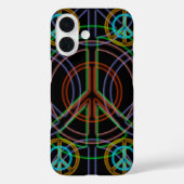 Peace Sign iPhone Case Case-Mate iPhoneケース (裏面)