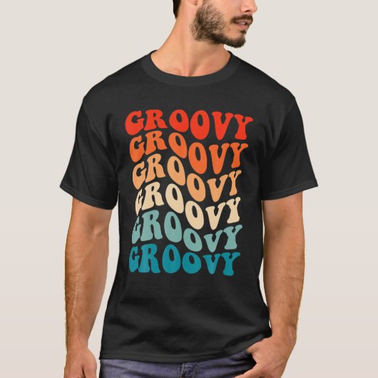 PEACE SIGN LOVE 1960S 1970S絞り染めGroovy Hippie Tシャツ (正面)