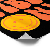 Peace Sign Love 60s 70s絞り染めヒッパイハロウィーンC ポスター (角)