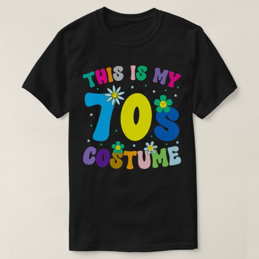 PEACE SIGN LOVE 70s 1970絞り染めヒッパイハロウィーン Tシャツ (デザイン正面)