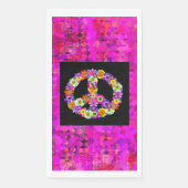 Peace Sign on花びら (正面)