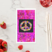 Peace Sign on花びら (インサイチュ)