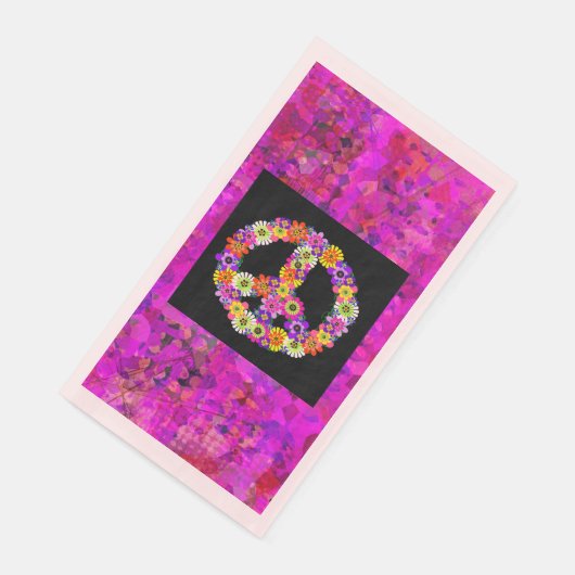 Peace Sign on花びら (コーナー)