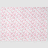 Peace Sign Orange Groovy Retro Fun 薄葉紙 (正面)