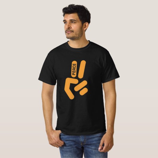 PEACE SIGN  Tシャツ (正面フル)
