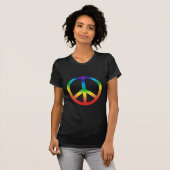 Peace Sign Tシャツ(チャクラカラー) Tシャツ (正面フル)