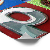 「PEACE Signs」ポスター ポスター (角)