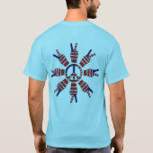 Peace Signs Sun T-Shirt Tシャツ (裏面)