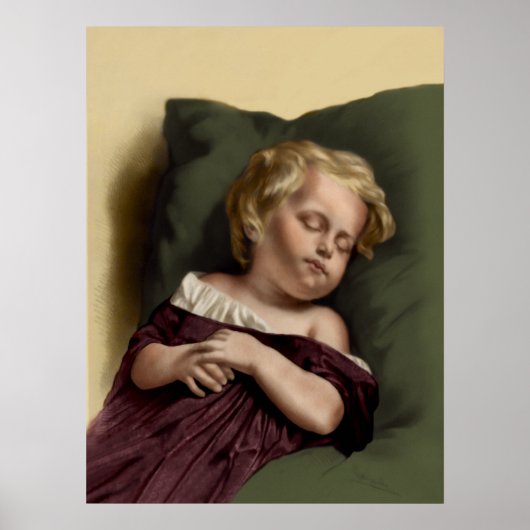 「Peace Sleep」ヴィンテージポスター ポスター (正面)