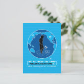 Peace Solutions_ポストカード ポストカード (スタンド正面)