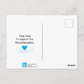 Peace Solutions_ポストカード ポストカード (裏面)