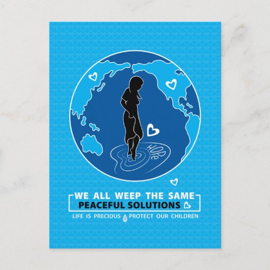 Peace Solutions_ポストカード ポストカード (正面)