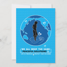 Peace Solutions 5"x7"_フラットカード