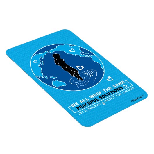 Peace Solutions_Flexible Magnet 4'' x 6'' マグネット (右側)