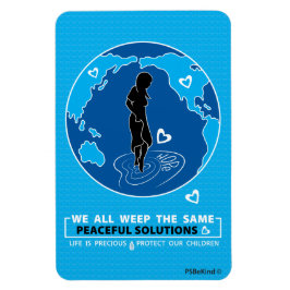 Peace Solutions_Flexible Magnet 4'' x 6'' マグネット