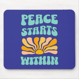 Peace Starts Within		 マウスパッド