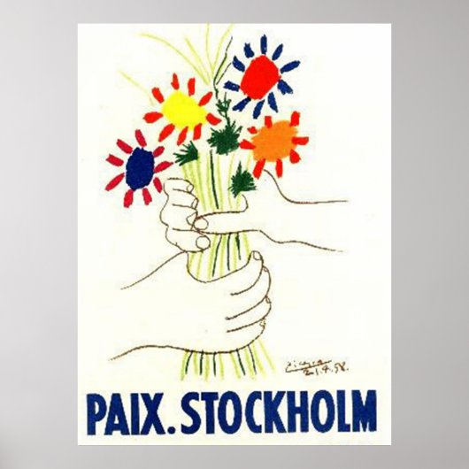 Peace Stockholmポスター ポスター (正面)