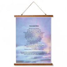 Peace sweet Peace decorと名付けられたウォールアート